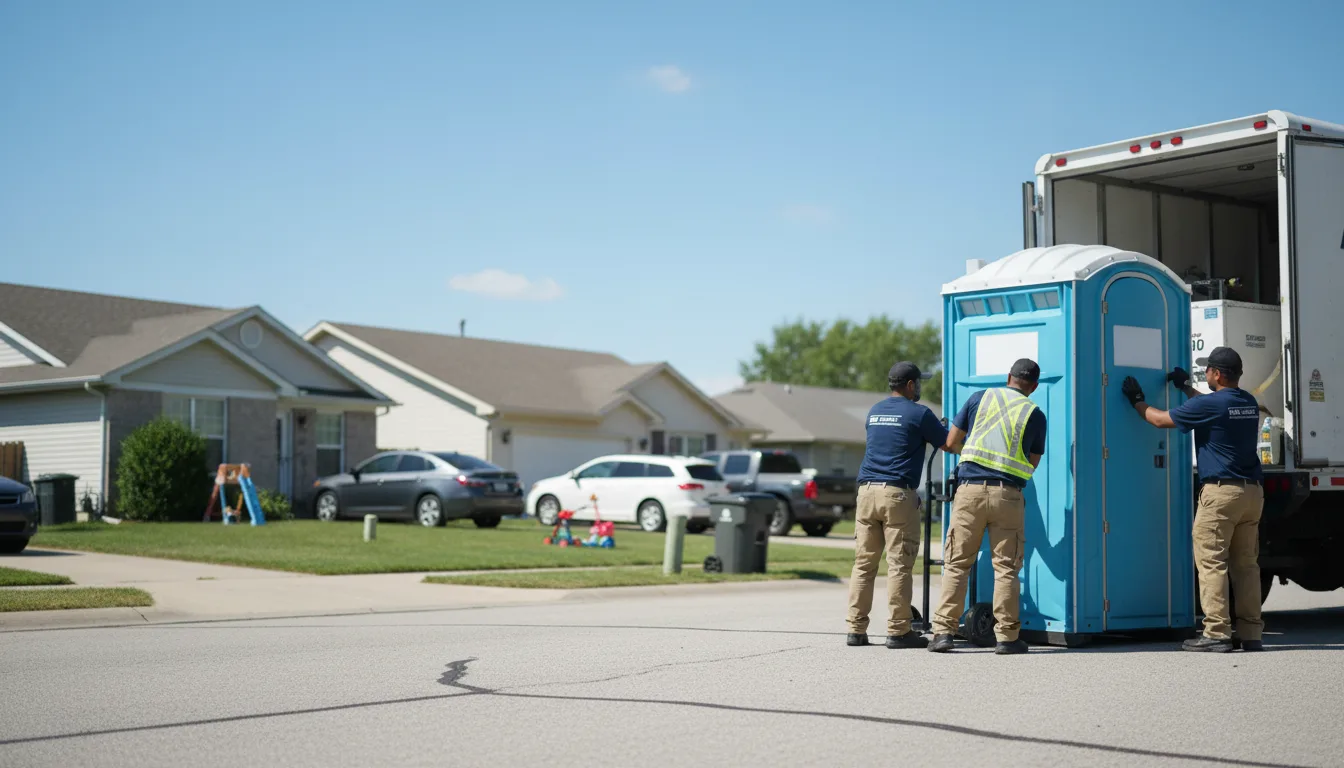 Standard Porta Potty Rentals in Edelstein, IL near me